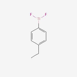 (4-Ethylphenyl)(difluoro)thallane