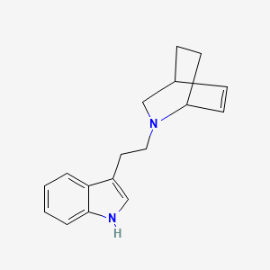 3-[2-(2-Azabicyclo[2.2.2]oct-5-en-2-yl)ethyl]-1H-indole