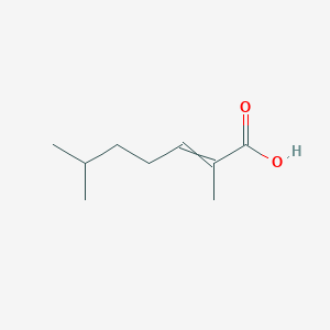 2,6-Dimethylhept-2-enoic acid