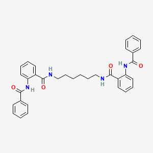 N,N'-(Hexane-1,6-diyl)bis(2-benzamidobenzamide)