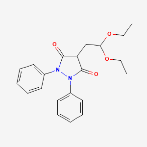 4-(2,2-Diethoxyethyl)-1,2-diphenylpyrazolidine-3,5-dione