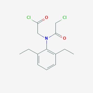 N-(Chloroacetyl)-N-(2,6-diethylphenyl)glycyl chloride