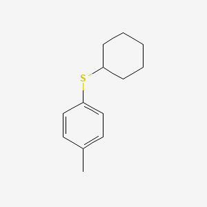 1-(Cyclohexylsulfanyl)-4-methylbenzene