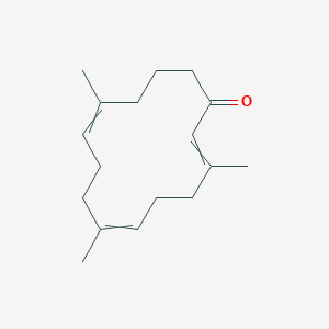 3,7,11-Trimethylcyclotetradeca-2,6,10-trien-1-one