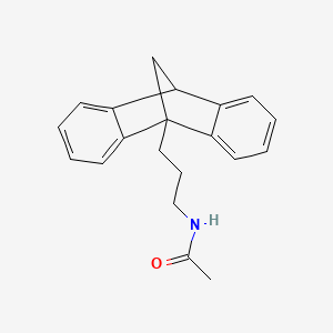 N-[3-(9,10-Methanoanthracen-9(10H)-yl)propyl]acetamide