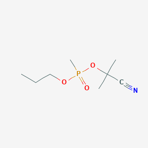 2-Cyanopropan-2-yl propyl methylphosphonate