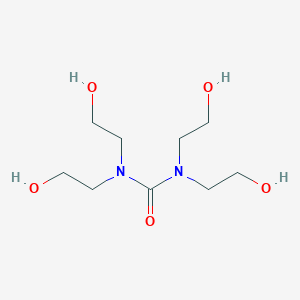 molecular formula C9H20N2O5 B15464596 Urea, tetrakis(2-hydroxyethyl)- CAS No. 57462-27-8