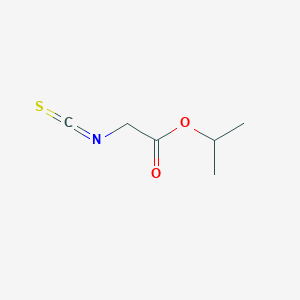 molecular formula C6H9NO2S B15464601 Propan-2-yl N-(sulfanylidenemethylidene)glycinate CAS No. 58511-00-5