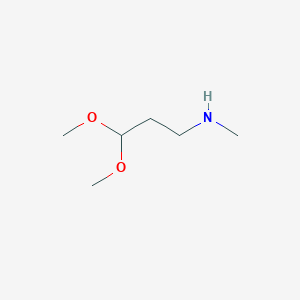 3,3-Dimethoxy-N-methylpropan-1-amine