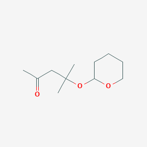 2-Pentanone, 4-methyl-4-[(tetrahydro-2H-pyran-2-yl)oxy]-