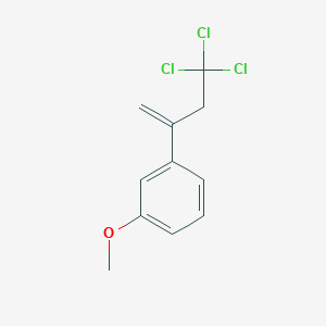 1-Methoxy-3-(4,4,4-trichlorobut-1-en-2-yl)benzene