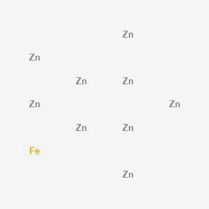 molecular formula FeZn9 B15464675 Iron;ZINC CAS No. 60383-44-0