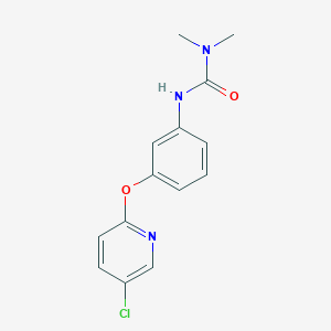 N'-{3-[(5-Chloropyridin-2-yl)oxy]phenyl}-N,N-dimethylurea