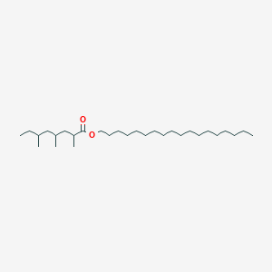 molecular formula C29H58O2 B15464873 Octadecyl 2,4,6-trimethyloctanoate CAS No. 57187-57-2