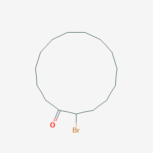 2-Bromocyclopentadecan-1-one