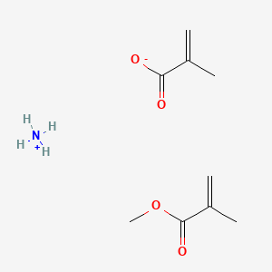 molecular formula C9H17NO4 B15464886 Azanium;methyl 2-methylprop-2-enoate;2-methylprop-2-enoate CAS No. 60474-81-9