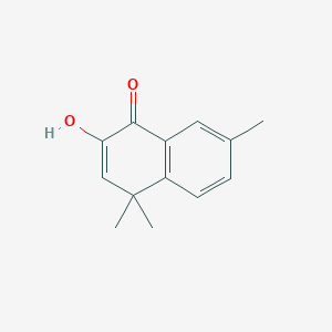 2-Hydroxy-4,4,7-trimethylnaphthalen-1(4H)-one