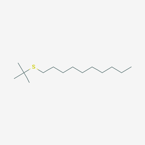 molecular formula C14H30S B15464973 1-(Tert-butylsulfanyl)decane CAS No. 59211-83-5