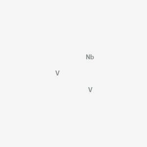 molecular formula NbV2 B15465010 Niobium--vanadium (1/2) CAS No. 57455-59-1