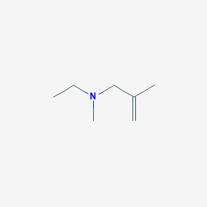 molecular formula C7H15N B15465028 N-Ethyl-N,2-dimethylprop-2-en-1-amine CAS No. 56971-43-8