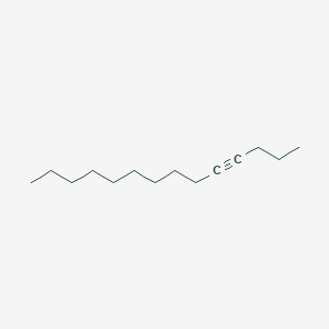 molecular formula C14H26 B15465062 4-Tetradecyne CAS No. 60212-33-1