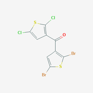 (2,5-Dibromothiophen-3-yl)(2,5-dichlorothiophen-3-yl)methanone