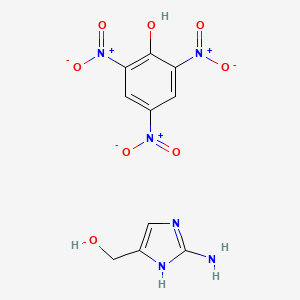 (2-amino-1H-imidazol-5-yl)methanol;2,4,6-trinitrophenol