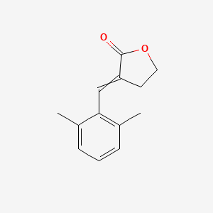 3-[(2,6-Dimethylphenyl)methylidene]oxolan-2-one