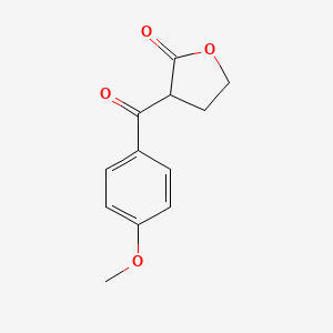 3-(4-Methoxybenzoyl)oxolan-2-one