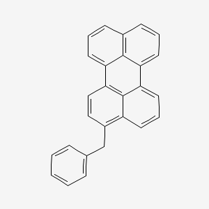 molecular formula C27H18 B15465221 3-Benzylperylene CAS No. 58508-83-1