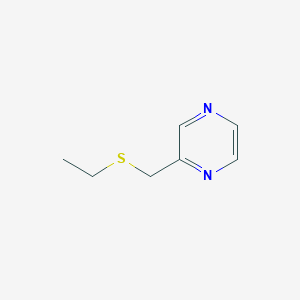 2-[(Ethylsulfanyl)methyl]pyrazine