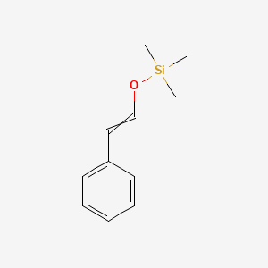 Silane, trimethyl[(2-phenylethenyl)oxy]-