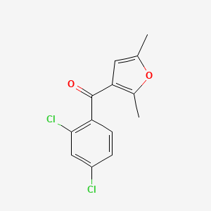 (2,4-Dichlorophenyl)(2,5-dimethylfuran-3-yl)methanone