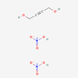 But-2-yne-1,4-diol;nitric acid