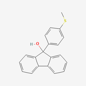 9-[4-(Methylsulfanyl)phenyl]-9H-fluoren-9-OL