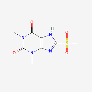 1,3-Dimethyl-8-(methylsulfonyl)-3,7-dihydro-1h-purine-2,6-dione