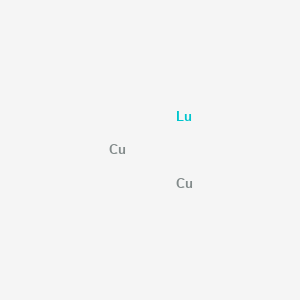 molecular formula Cu2Lu B15465387 Copper;lutetium CAS No. 60862-00-2