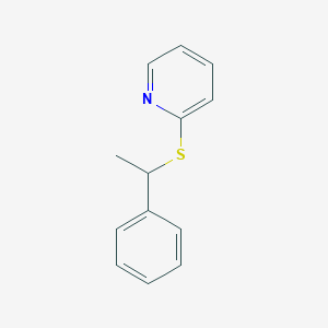 Pyridine, 2-[(1-phenylethyl)thio]-