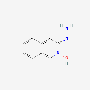 molecular formula C9H9N3O B15465406 3-Hydrazinylideneisoquinolin-2(3H)-ol CAS No. 60794-57-2