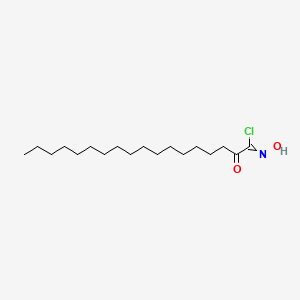 N-Hydroxy-2-oxooctadecanimidoyl chloride