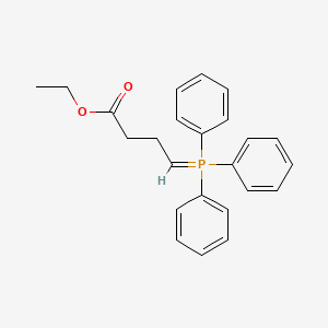 Butanoic acid, 4-(triphenylphosphoranylidene)-, ethyl ester