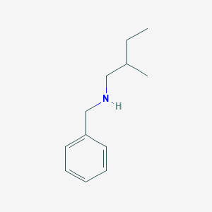 Benzenemethanamine, N-(2-methylbutyl)-