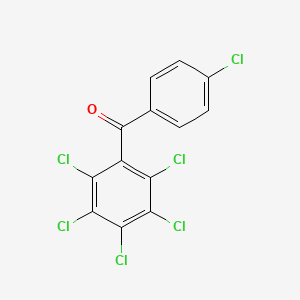 (4-Chlorophenyl)(pentachlorophenyl)methanone