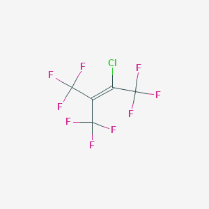 2-Chloro-1,1,1,4,4,4-hexafluoro-3-(trifluoromethyl)but-2-ene