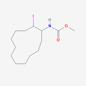 Methyl(2-iodocyclododecyl)carbamate