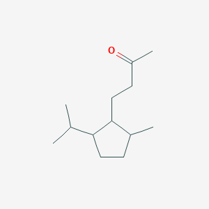 4-[2-Methyl-5-(propan-2-yl)cyclopentyl]butan-2-one