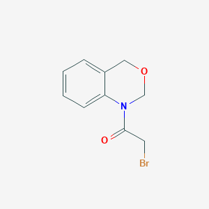 1-(2H-3,1-Benzoxazin-1(4H)-yl)-2-bromoethan-1-one