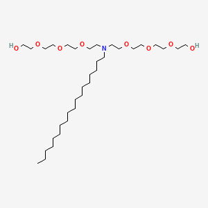 12-Octadecyl-3,6,9,15,18,21-hexaoxa-12-azatricosane-1,23-diol