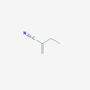 molecular formula C5H7N B154658 2-乙基丙烯腈 CAS No. 1647-11-6