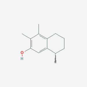 (8S)-3,4,8-Trimethyl-5,6,7,8-tetrahydronaphthalen-2-ol